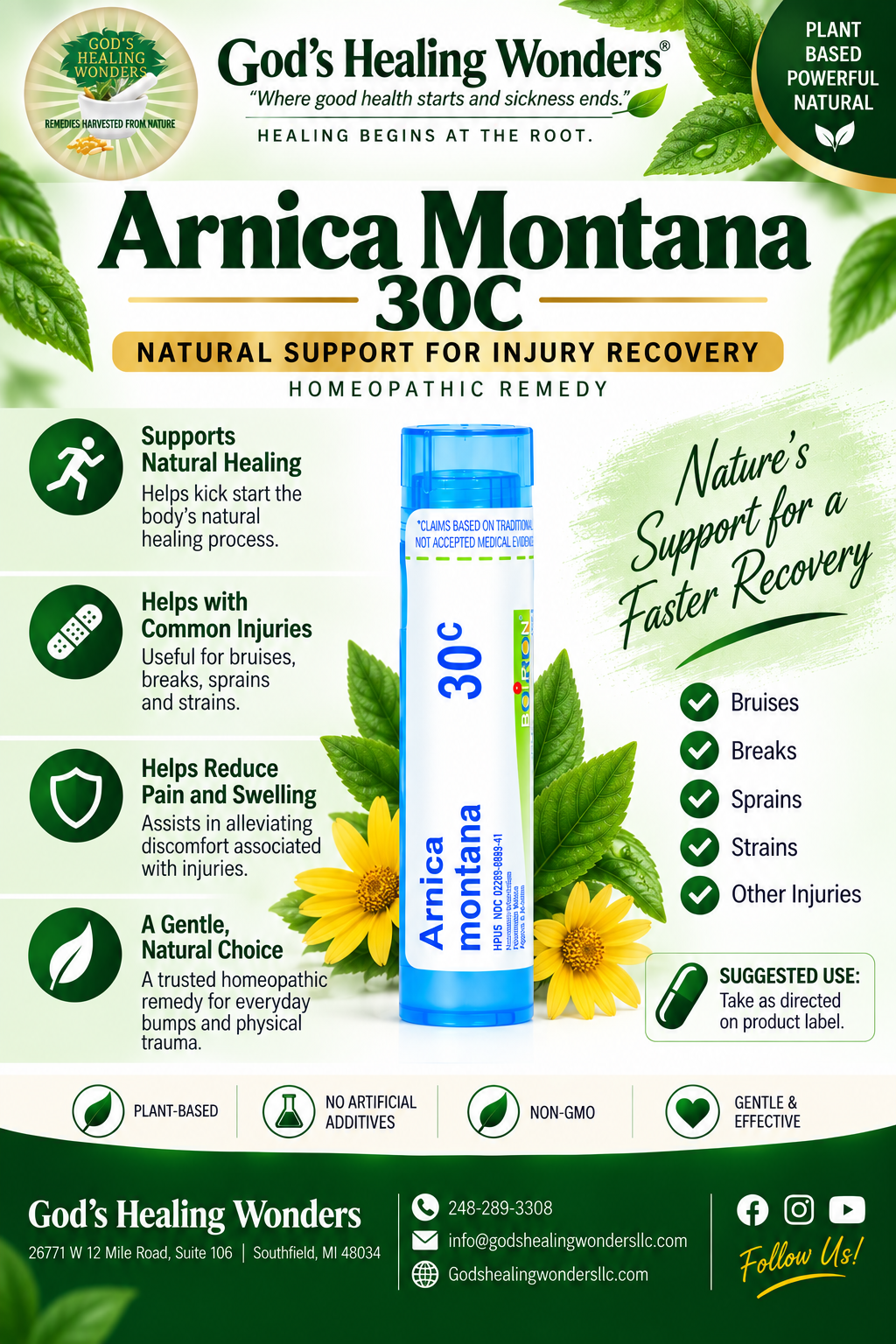 Arnica Montana 30C & 200CK