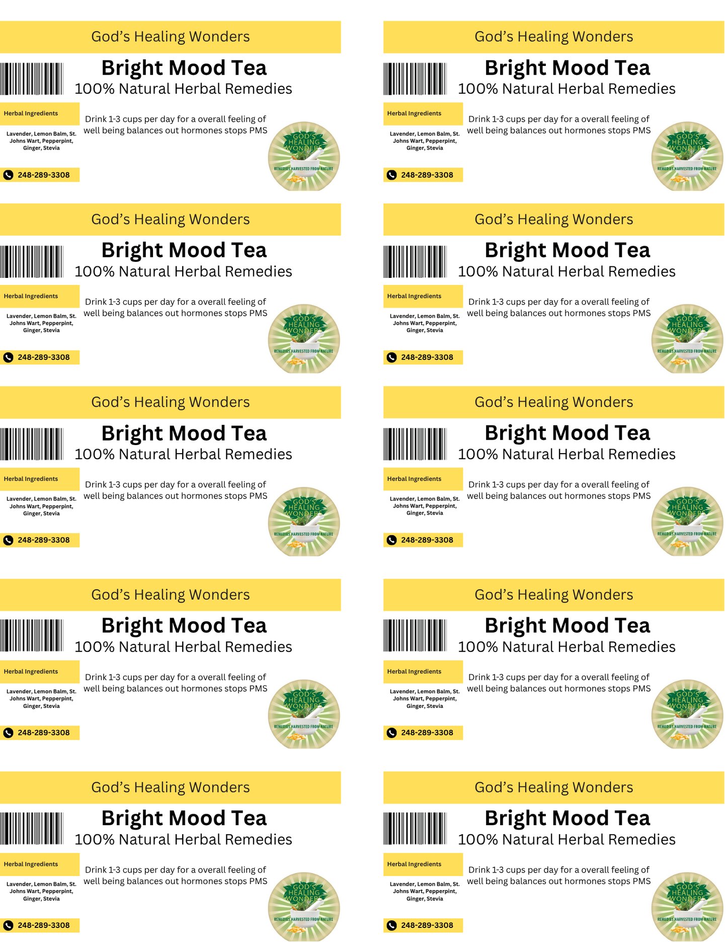 Bright Mood Tea
