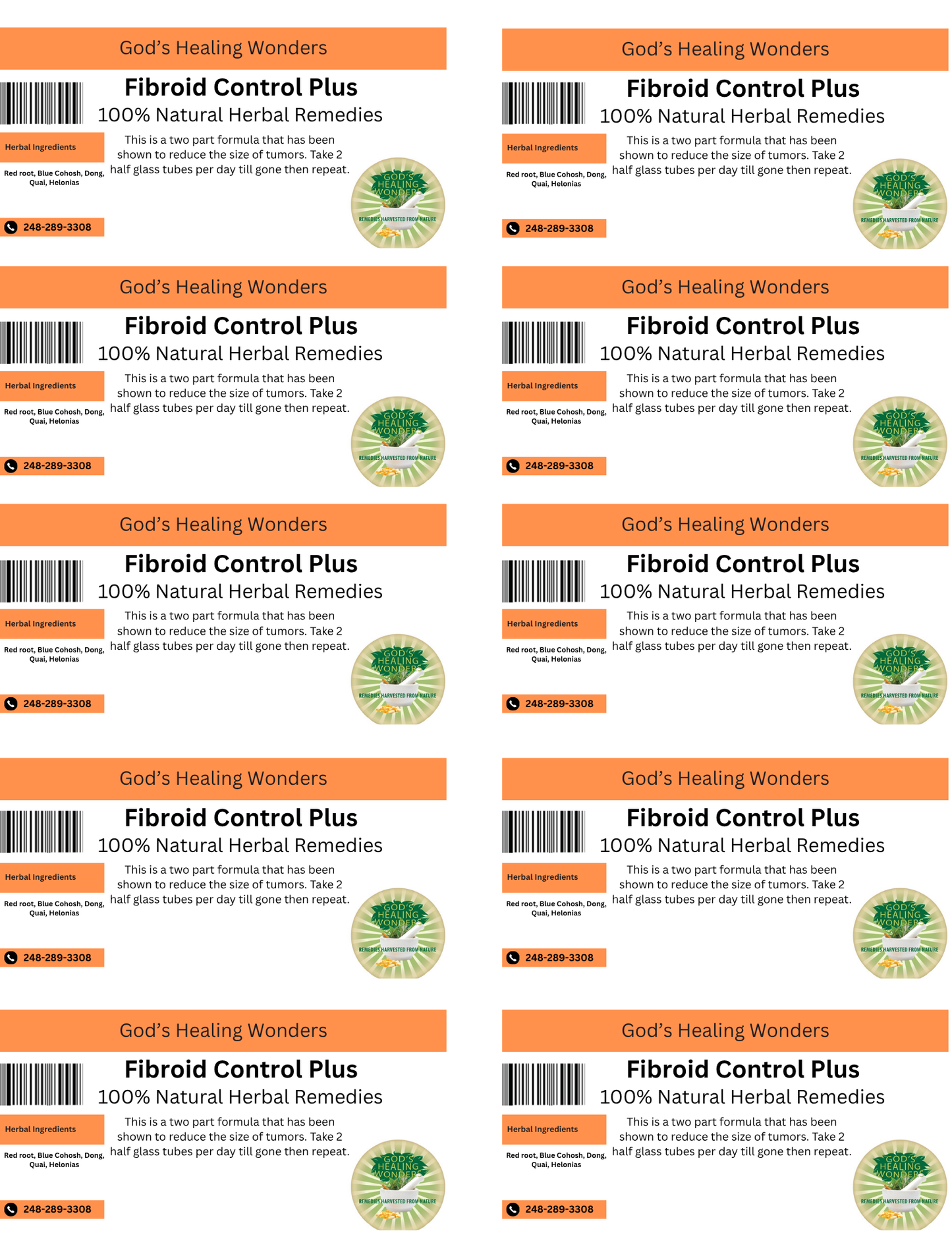 Fibroid Control + 