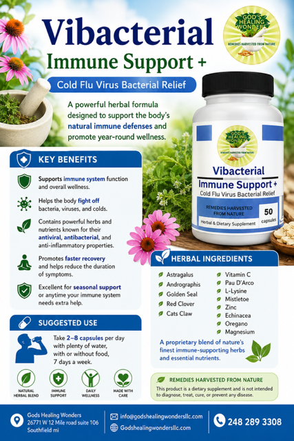 Vibacterial Immune Support+