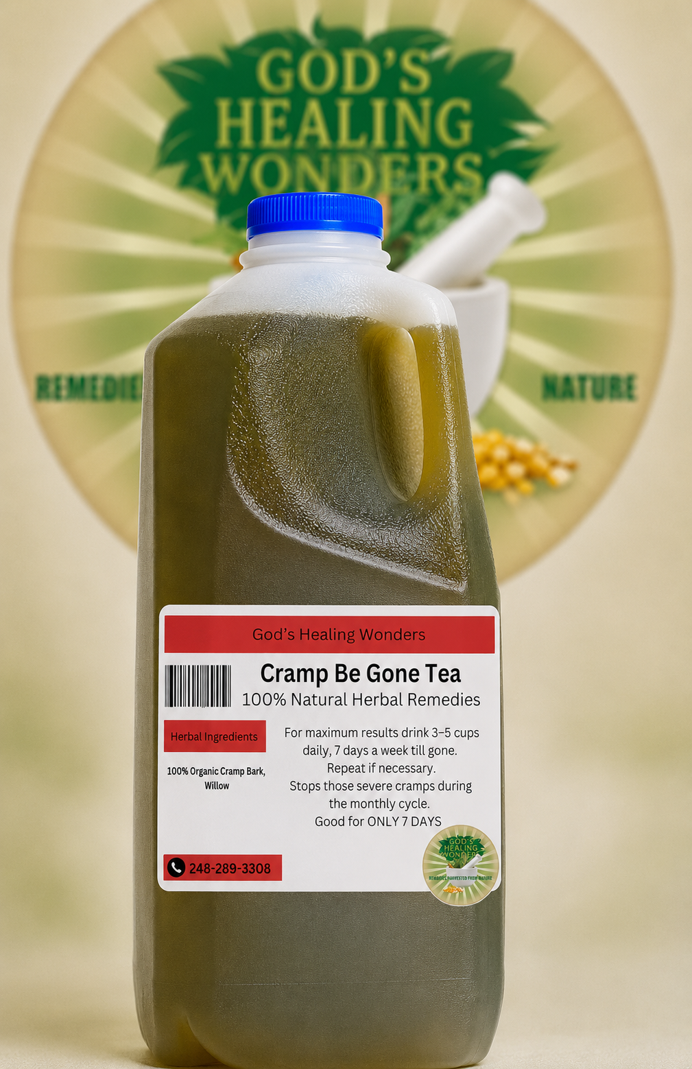 Cramp Be Gone Tea